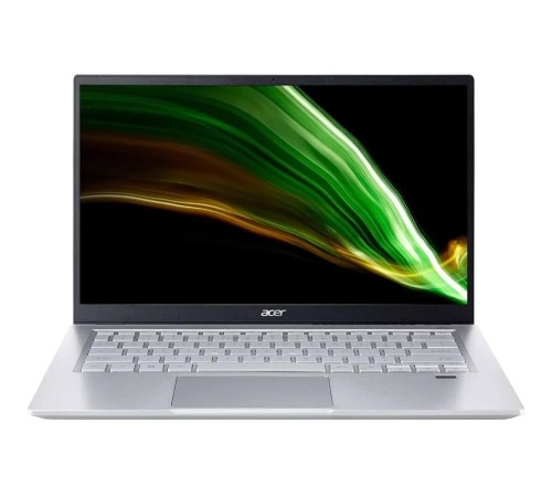 Ноутбук/ ACER Swift 3 SF314-43-R16V 14"(1920x1080 IPS)/AMD Ryzen 5 5500U(2.1Ghz)/8192Mb/512PCISSDGb/noDVD/Int:UMA/BT/WiFi/50WHr/war 1y/1.2kg/Silver/NoOS Ноутбук/ ACER Swift 3 SF314-43-R16V 14"(1920x1080 IPS)/AMD Ryzen 5 5500U(2.1Ghz)/8192Mb/512PCISSDGb/noDVD/Int:UMA/BT/WiFi/50WHr/war 1y/1.2kg/Silver/NoOS
