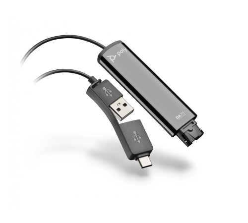 USB-адаптер/ DA75, USB-A & USB-C TO QUICK DISCONNECT, NO BUTTONS