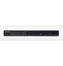 Переключатель электронный ATEN 16-Port Multi-Interface Cat 5 KVM Switch