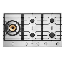 Встраиваемые газовые панели ASKO/ Арт. 476665 ; Газ,  4.8х90x52.8 см, гибридные конфоки А+, 1 конфорка Super Vario Wok, независимая, чугунные решетки, круглая решетка для приготовления на WOK-конфорке, автоподжиг, газконтроль, основание из нержавеющей ста