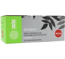 -/ Картридж лазерный Cactus CS-TK3110 TK-3110 черный (15500стр.) для Kyocera Ecosys FS-4100DN/4200DN/43