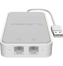 Модуль/ Keenetic Linear (KN-3110) USB-адаптер для двух аналоговых телефонов