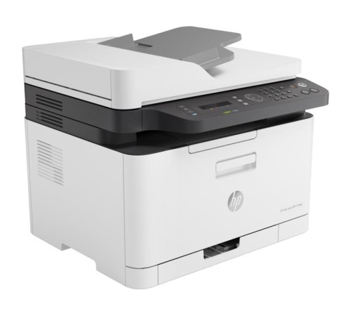 Многофункциональное устройство HP Color Laser MFP 179fnw Printer (p/c/s/f, A4, 600dpi, 18(4ppm),128Mb,ADF40,USB 2.0/ Wi-Fi/Eth10/100,AirPrint, 1tray 150, cartridges 700b &500cmy pages in box,repl.SL-C480FW) (4ZB97A#B19)