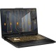 Ноутбук/ ASUS TUF A17 FA706NFR-HX007 17.3"(1920x1080 (матовый, 144Hz) IPS)/AMD Ryzen 7 7435HS(3.1Ghz)/16384Mb/512PCISSDGb/noDVD/Ext:nVidia GeForce RTX2050(4096Mb)/Cam/BT/WiFi/48WHr/war 1y/2.6kg/Graphite Black/DOS