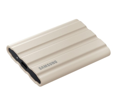 Внешние HDD и SSD/ Samsung External SSD T7 Shield, 1TB, Type C-to-C/A, USB 3.2 Gen2, R/W 1050/1000MB/s, IP65, 88x59x13mm, 98g, Beige (12 мес.) Внешние HDD и SSD/ Samsung External SSD T7 Shield, 1TB, Type C-to-C/A, USB 3.2 Gen2, R/W 1050/1000MB/s, IP65, 88x59x13mm, 98g, Beige (12 мес.)