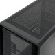 Корпус без блока питания/ Case HSPD M530, Mesh Mid Tower, Black, TG, 0.4 SPCC, no fans ATX, mATX, mITX 155/290/200mm 2x2.5", 2x3.5", 7xPCI 1xUSB-A 3.0, 2xUSB-A 1.0 335x193x445mm