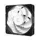 Вентилятор для корпуса ZALMAN ZM-AF120R ARGB BLACK, REVERSE, 120x120x25mm, 4-PIN PWM, 800-1500 RPM, 24,3 DBA MAX, HYDRO BEARING