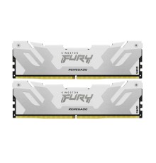Оперативная память Kingston 32GB 6400MT/s DDR5 CL32 DIMM FURY Renegade White XMP