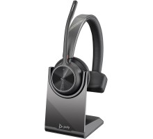 Гарнитура беспроводная/ VOYAGER 4310 UC,V4310 C (COMPUTER & MOBILE) USB-C, MONO BLUETOOTH HEADSET, WITH CHARGE STAND, WORLDWIDE