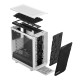 Корпус ПК без блока питания/ Case Fractal Design Meshify 2 Compact TG Clear Tint, Midi-Tower, 2x140mm + 1x120mm, 2xUSB-A 3.2 + 1xUSB 3.2 Type-C ATX, mATX, mITX White