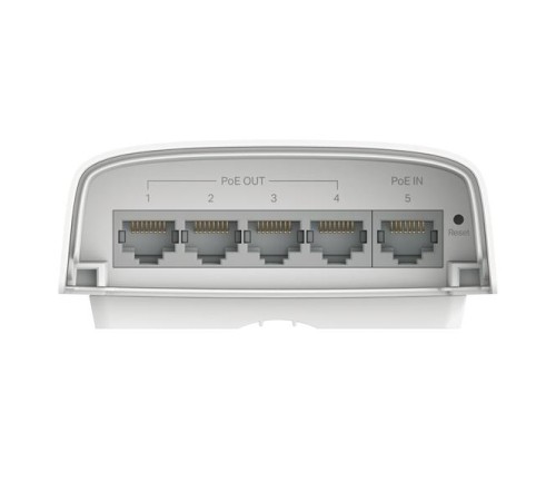 коммутатор TP-Link SG2005P-PD, Omada 5-Port Gigabit Smart Switch with 1-Port PoE++ in and 4-Port PoE+ out, max 64 W PoE Power (90W PoE++ input)