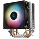 Кулер для процессора DEEPCOOL AG300 LED LGA1700/1200/115X/AM5/AM4 (36шт/кор, TDP 150Вт, PWM, Multi-Color LED Lighting, Fan 92mm, 3 тепл. Трубки прямого контакта) RET (R-AG300-BKLNMN-G)