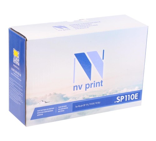 -/ Тонер-картридж NVP NV-SP110E для Ricoh Aficio SP 111/ 111SF/ 111SU (2000k)