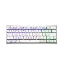 Клавиатура/ Cooler Master SK622 Silver White Hybrid Wireless Keyboard (Red Switch)