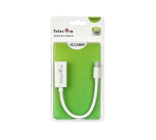 Кабель/ Кабель-переходник Mini DisplayPort (M) -> HDMI (F) Telecom (TA6055)