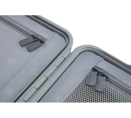 Чемодан NINETYGO Manhattan Frame Luggage  20" белый