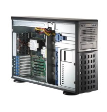 Серверная платформа в сборе/ SYS-741P-TRT (bundle2): 4U, 2 x LGA-4677, 16xDDR5 Up to 4TB, 8x3.5" SATA3/SAS/4*NVME, 2x M.2 NVMe, 6x PCIe, 2x 10GbE port , CSE-PT26L-B, 2x 1200W Power