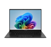 Ноутбук/ ASUS UM3406KA-PP181 14"(2880x1800 OLED 16:10)/AMD Ryzen AI 7  350(2Ghz)/32768Mb/1024PCISSDGb/noDVD/Int:AMD Radeon/Cam/BT/WiFi/75WHr/war 1y/1.2kg/Jade Black/DOS + чехол