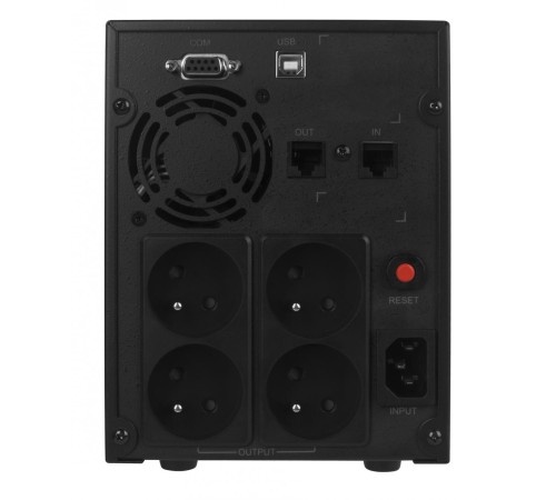 ИБП CyberPower VALUE 2200E, Line-Interactive, 2200VA/1320W, USB&Serial, RJ11/RJ45, 4 Schuko розетки, Black, 0.16х0.21х0.35м., 15.8кг./ UPS Line-Interactive CyberPower VALUE2200ELCD 2200VA/1320W USB/RS-232/RJ11/45 (4 EURO)
