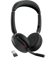 Гарнитура беспроводная/ Jabra Evolve2 65 Flex, Link380a MS Stereo