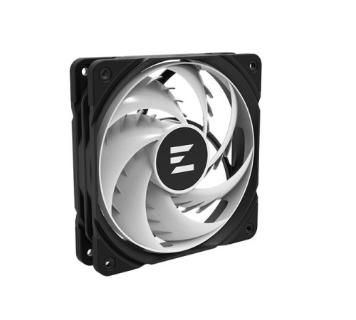 Вентилятор для корпуса ZALMAN ZM-AF120 ARGB BLACK, 120x120x25mm, 4-PIN PWM, 600-2000 RPM, 29,7 DBA MAX, HYDRO BEARING