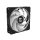 Вентилятор для корпуса ZALMAN ZM-AF120 ARGB BLACK, 120x120x25mm, 4-PIN PWM, 600-2000 RPM, 29,7 DBA MAX, HYDRO BEARING