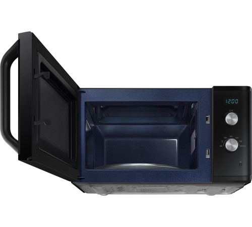 Микроволновые печи Samsung/ Микроволновая печь, 23л, БИОкерамика -10 лет гарантия, цвет чёрный, гриль, равномерное распределение микроволн, LED дисплей