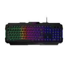 клавиатура проводная Keyboard MSI FORGE GK100, Wired, RGB lighting, Anti-ghosting Capability, Black
