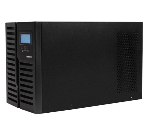 Источник бесперебойного питания SMARTWATT ИБП Онлайн, мощность 3000/2700 ВА/Вт, напольный, LCD дисплей, управляемые розетки, IEC13 - 8 шт.