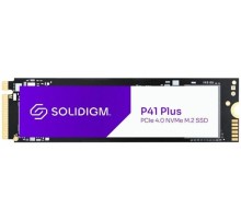 Твёрдотельный накопитель M.2 Solidigm / Intel SSD M.2 2280 P41 Plus Series 512GB, PCIe 4.0 x4, NVMe