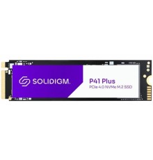 Твёрдотельный накопитель M.2 Solidigm / Intel SSD M.2 2280 P41 Plus Series 512GB, PCIe 4.0 x4, NVMe