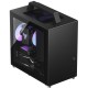 Корпус без блока питания/ Case JONSBO T8 PLUS, Mini-Tower, TG, 1x140mm, 1xUSB-A 3.2 + 1xUSB-C 3.2, mITX Black