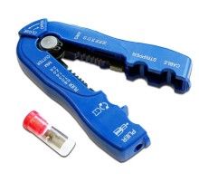 Инструмент Инструмент для снятия изоляции 0.8 – 2.6 мм (10 – 20 AWG), синий