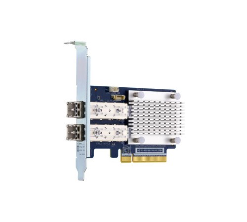 Сетевая карта/ QNAP QXP-16G2FC Dual-port Fiber Channel adapter, 2 x 16 Gb / s SFP +, PCIe Gen3 x8. For QTS OS ONLY