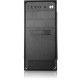 Корпус с блоком питания 450Вт./ Case Forza mATX, 450W, 2xUSB2.0, Black, w/o FAN, 12 cm fan PSU, power cord