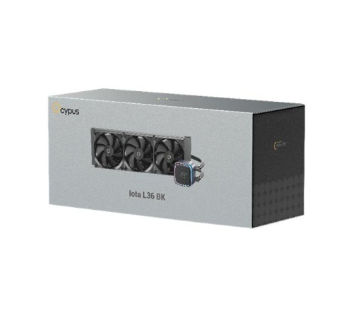 Система водяного охлаждения Ocypus Iota L36 BK, 360mm, Display Pump, 3x120mm FDB fans, LGA115X/1200/1700/18XX, AM4/AM5