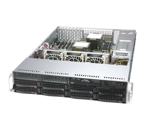 Серверная платформа/ X12DPI-NT6-P,825BTS-R1K03LPP1, 2U X12 SATA Mainstream Se Серверная платформа/ X12DPI-NT6-P,825BTS-R1K03LPP1, 2U X12 SATA Mainstream Se