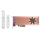 Плата расширения/ QNAP QM2-2P-244A 2 x M.2 22110 or 2280 PCIe (Gen2 x 4) NVMe SSD slots  expansion card, Low-profile bracket pre-loaded, Low-profile flat and Full-height are bundled (shorter version to support TVS-x82/TS-x77 PCIe slot 2 & slot 3)