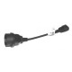 Кабель/ Powercom SCUT IEC-320 C14 to Socket Type-F 250V 10A