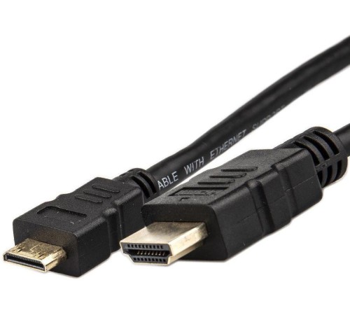 Кабель/ Кабель HDMI-19M --- MiniHDMI-19M ver 2.0+3D/Ethernet,1m Telecom <TCG205-1M> Кабель/ Кабель HDMI-19M --- MiniHDMI-19M ver 2.0+3D/Ethernet,1m Telecom <TCG205-1M>