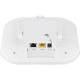 Точка доступа/ ZYXEL NWA210AX NebulaFlex Hybrid Access Point, WiFi 6, 802.11a / b / g / n / ac / ax (2.4 and 5 GHz), MU-MIMO, 4x4 antennas, up to 575 + 2400 Mbps, 1xLAN 2.5GE, 1xLAN GE, PoE, 4G / 5G protection