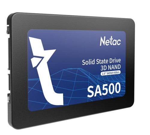 SSD накопитель Netac SSD SA500 960GB 2.5 SATAIII 3D NAND, R/W up to 530/475MB/s, TBW 480TB, 3y wty SSD накопитель Netac SSD SA500 960GB 2.5 SATAIII 3D NAND, R/W up to 530/475MB/s, TBW 480TB, 3y wty