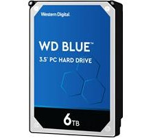 Жесткий диск/ HDD WD SATA3 6Tb Blue 5400 256Mb  1 year warranty (replacement WD60EZAZ, WD60EZRZ)