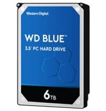 Жесткий диск/ HDD WD SATA3 6Tb Blue 5400 256Mb  1 year warranty (replacement WD60EZAZ, WD60EZRZ)