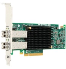 Контроллер DELL Emulex LPe31002 Dual Port FC16 Fibre Channel HBA, PCIe Full Height, Customer Kit, V2 (including FC16 trancievers x 2)