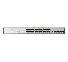 Коммутатор/ Управляемый L3 коммутатор, 24x1000Base-T, 4x10GBase-X SFP+, консольный порт RJ-45, комплект для установки в 19" стойку