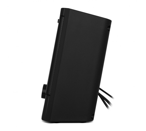 Колонки пластиковые SVEN 318, чёрный, акустическая система 2.0 (USB, мощность 2x2.5 Вт(RMS)), черный