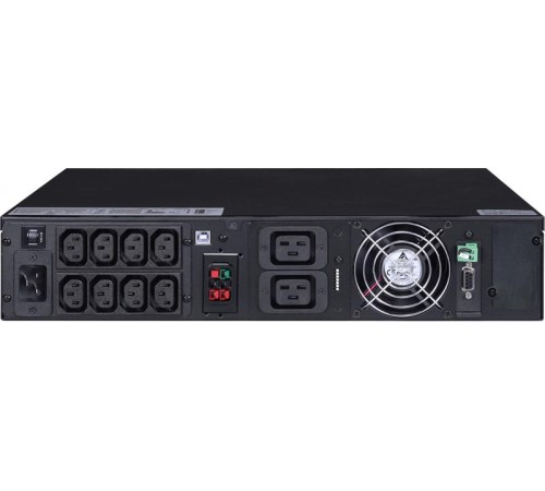 Источник бесперебойного питания Powercom Next, On-Line, 3000VA/3000W, Rack/Tower, 8*IEC320-C13 + 2*C19, LCD, Serial+USB, SmartSlot, подкл. доп. Батарей (2027233)