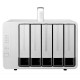 Система хранения данных TerraMaster D5-Thunderbolt3 DAS tower/JBOD,RAID0,1,10,5/up to 5 HS SATA(3,5' or 2,5')/1xDP1.2/2x40GbThunderbolt3/1xPS/1YW