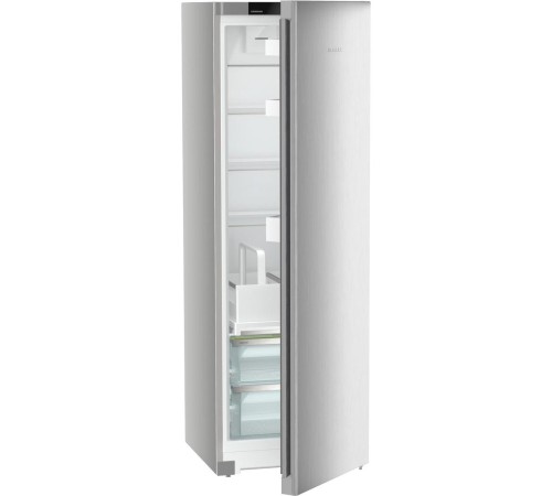 Холодильник Liebherr/ Plus, EasyFresh 2 контейнера, в. 185,5 cм, ш. 60 см, класс ЭЭ A+, без МК, внутренние ручки, дверь SteelFinish, выдвижные корзины для бутылок Холодильник Liebherr/ Plus, EasyFresh 2 контейнера, в. 185,5 cм, ш. 60 см, класс ЭЭ A+, без МК, внутренние ручки, дверь SteelFinish, выдвижные корзины для бутылок
